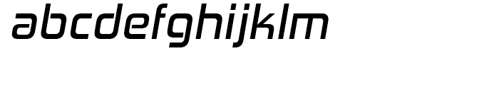 Zekton Bold Italic Font LOWERCASE