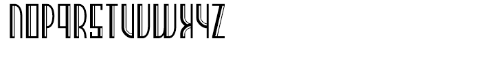 Zenia Bold Font LOWERCASE