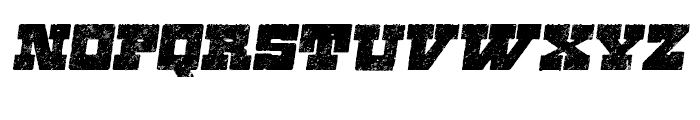 Zennat Pro Four Italic Font UPPERCASE