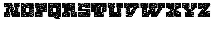 Zennat Pro Three Font UPPERCASE