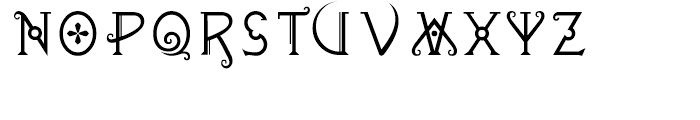 Zenthes Capitals Font UPPERCASE