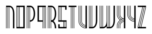 Zenia Regular Font LOWERCASE