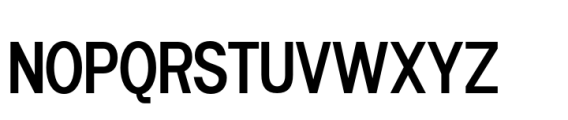 Zealandia Condensed Semi Bold Font UPPERCASE