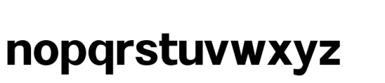 Zealandia Extra Bold Font LOWERCASE