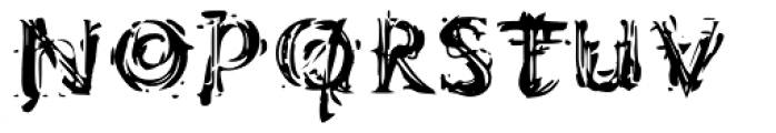 Zebraflesh Regular Font LOWERCASE