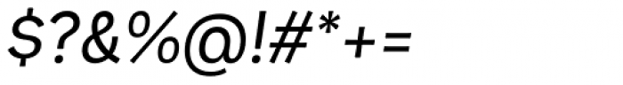 Zega Grot Italic Font OTHER CHARS