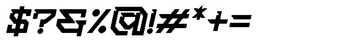 Zegan Wolf Short  Italic Short Italic Font OTHER CHARS