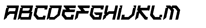 Zegan Wolf Short  Italic Short Italic FONT