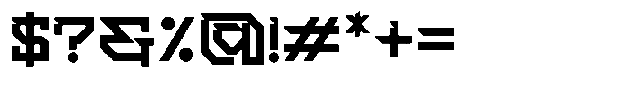 Zegan Wolf Short  Short Font OTHER CHARS