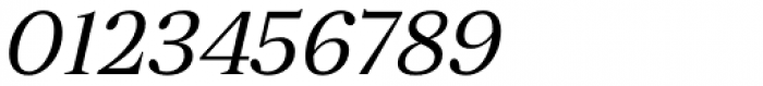 Zeit Light Italic Font OTHER CHARS