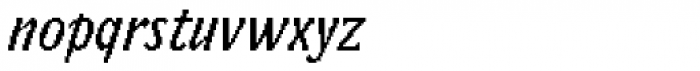 Zeitgeist MT Italic Font LOWERCASE