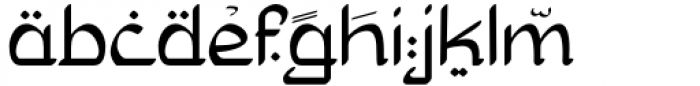 Zekat Regular Font LOWERCASE