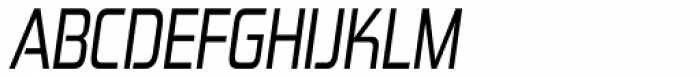Zekton Condensed Italic Font UPPERCASE
