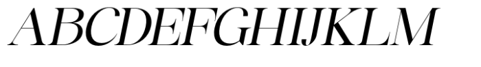 Zelinda Italic Font UPPERCASE