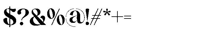 Zelqa Font OTHER CHARS