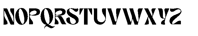 Zelqa Font LOWERCASE