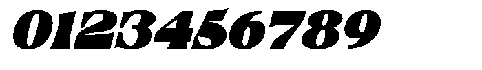 Zelthara Sans Black Italic Font OTHER CHARS
