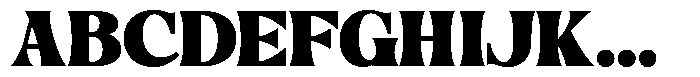 Zelthara Sans Black Font UPPERCASE