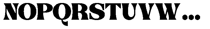 Zelthara Sans Black Font UPPERCASE