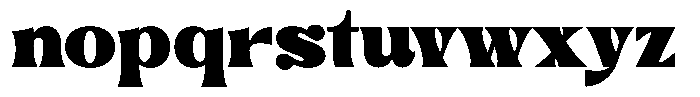 Zelthara Sans Black Font LOWERCASE