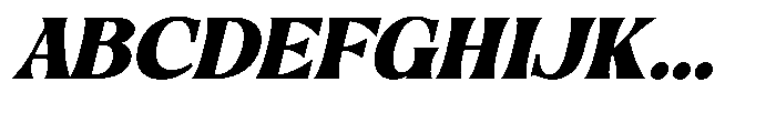 Zelthara Sans Bold Italic Font UPPERCASE