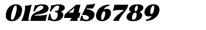 Zelthara Sans Extra Bold Italic Font OTHER CHARS