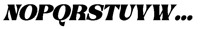 Zelthara Sans Extra Bold Italic Font UPPERCASE