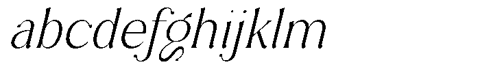 Zelthara Sans Extra Light Italic FONT