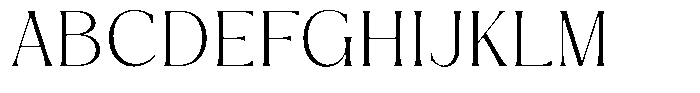 Zelthara Sans Extra Light Font UPPERCASE