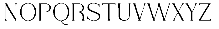 Zelthara Sans Extra Light Font UPPERCASE