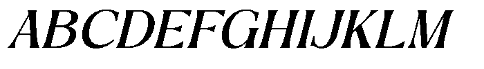 Zelthara Sans Italic Font UPPERCASE