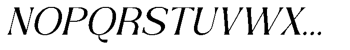 Zelthara Sans Light Italic Font UPPERCASE