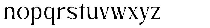 Zelthara Sans Light Font LOWERCASE