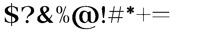 Zelthara Sans Medium Font OTHER CHARS