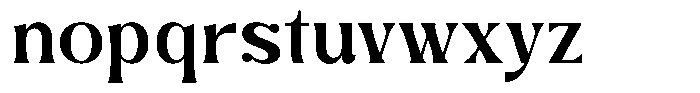 Zelthara Sans Medium Font LOWERCASE