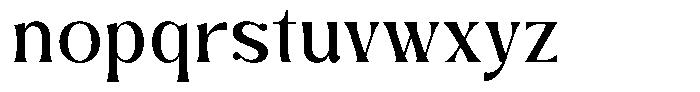 Zelthara Sans Regular Font LOWERCASE