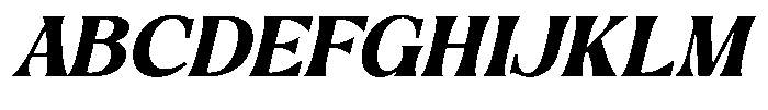 Zelthara Sans Semi Bold Italic Font UPPERCASE