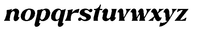 Zelthara Sans Semi Bold Italic Font LOWERCASE