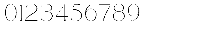 Zelthara Sans Thin Font OTHER CHARS