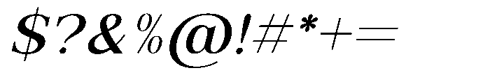 Zelthara Variable Zelthara Sans Thin Italic Font OTHER CHARS