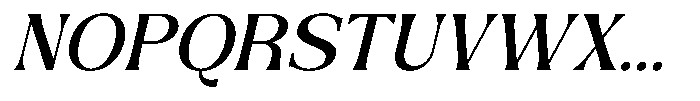 Zelthara Variable Zelthara Sans Thin Italic Font UPPERCASE