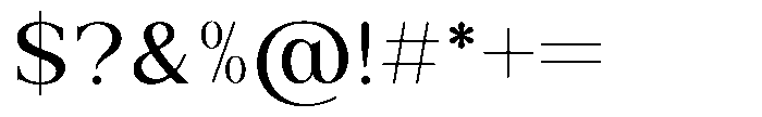 Zelthara Variable Zelthara Sans Thin Font OTHER CHARS