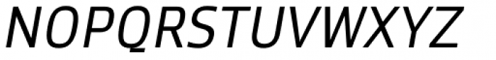 Zemestro Pro Book Italic Font UPPERCASE