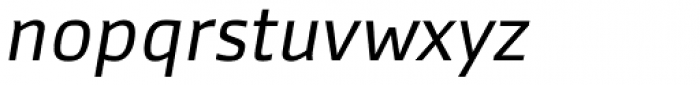 Zemestro Pro Book Italic Font LOWERCASE