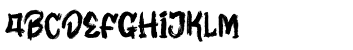 Zenatho Font UPPERCASE