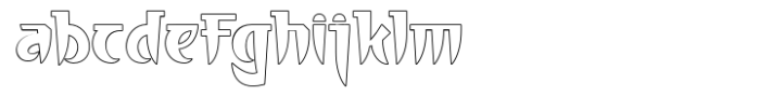 Zenbou Outline FONT