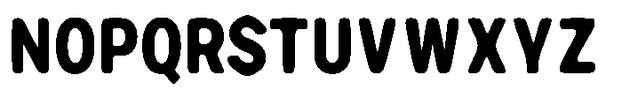 Zendory Black Condensed Narrow Smooth Font UPPERCASE