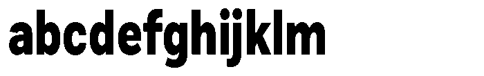 Zendory Black Condensed FONT