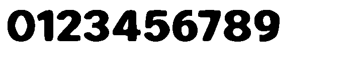 Zendory Black Expanded Narrow Smooth Font OTHER CHARS