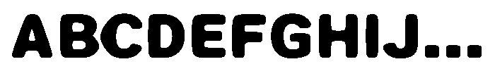 Zendory Black Expanded Narrow Smooth Font UPPERCASE